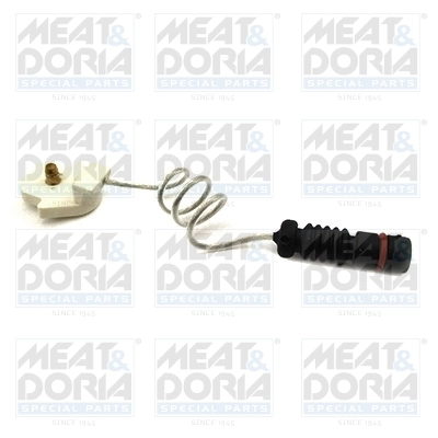 Warning Contact, brake pad wear